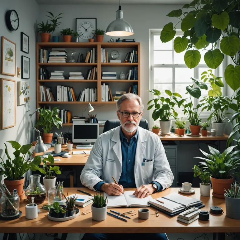 Растения: ключ к гармонии и вдохновению в научных исследованиях